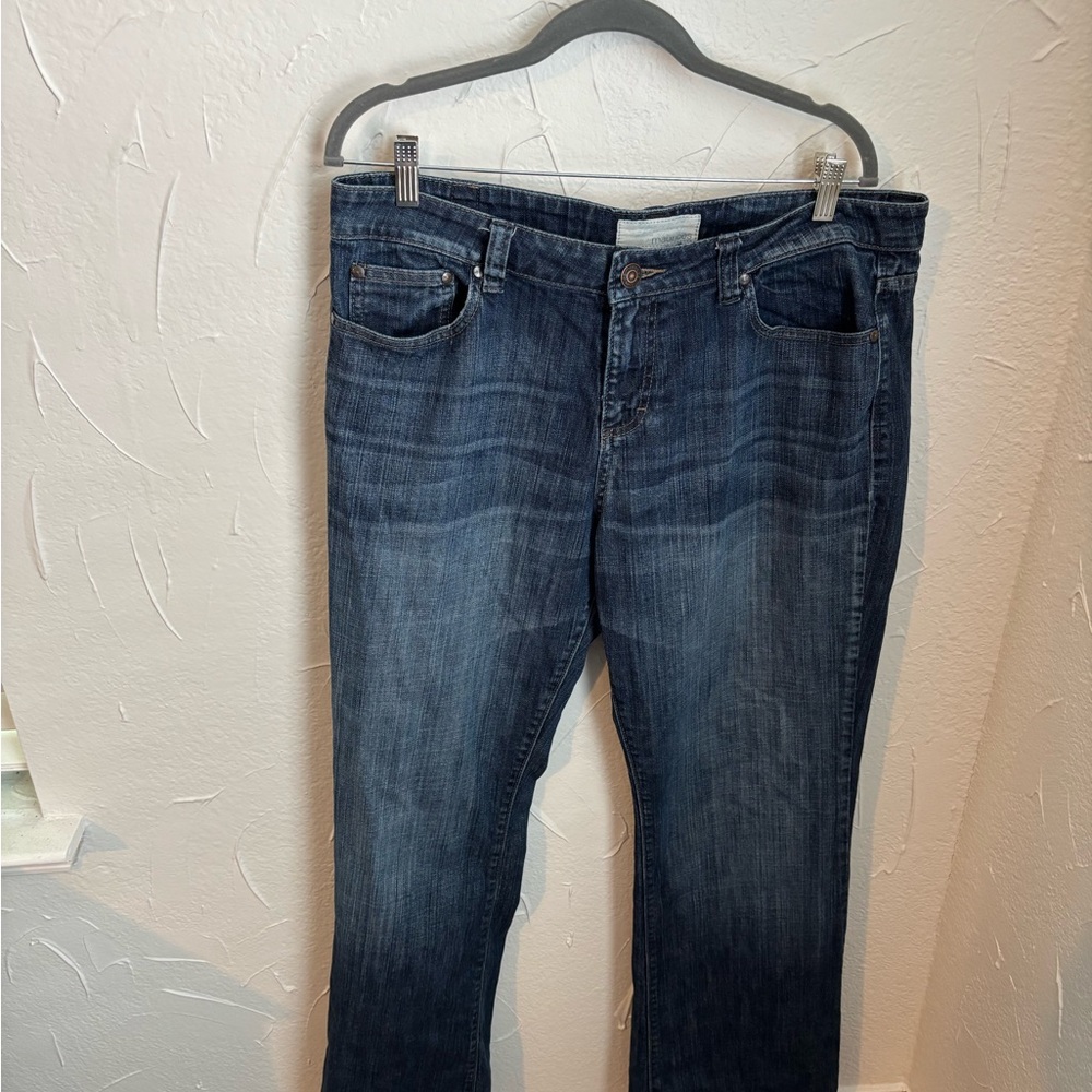 Maurices Dark Blue Bootcut Jeans
